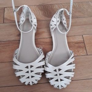Nicole Ankle Strap Flats